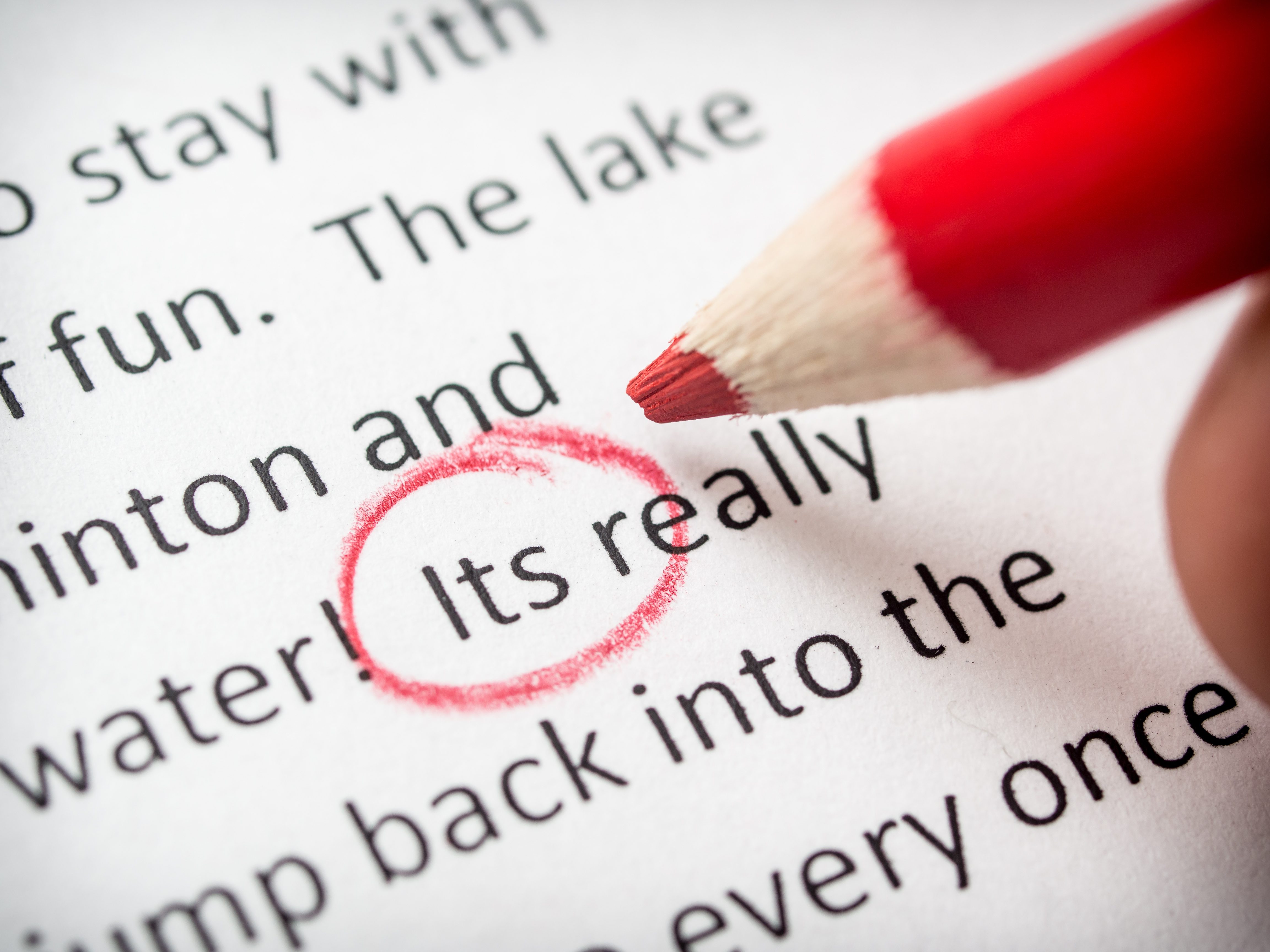 proofreading your paper